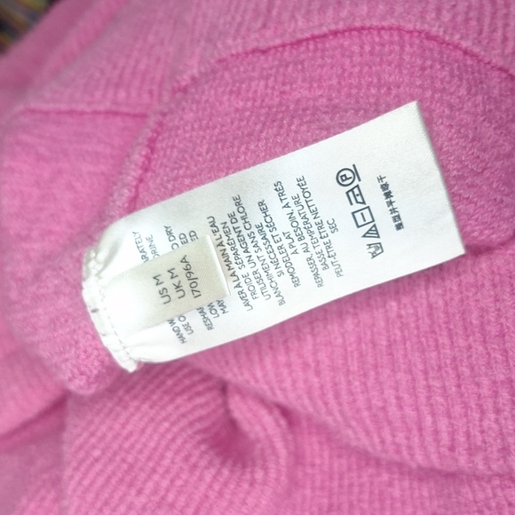 Free People “Ottoman Slouchy Tunic” (electric pink) Size M - Picture 11 of 11